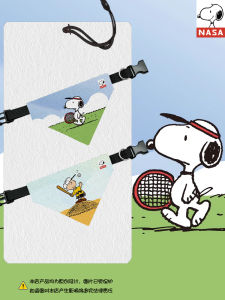 NASA Collaborative Snoopy Cartoon Pet Saliva Towel Scarf Triangle Neck Warmer for Dogs And Cats Teddy Bear Universal Size