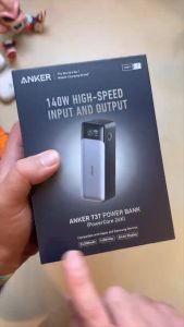 Pin sạc dự phòng Anker 737 (PowerCore 24K) 20000mAh - A1289 [Sản phẩm chính hãng - Bảo hành 18 tháng]