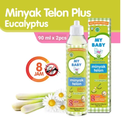 Minyak Telon My Baby Murah 150ml Twin pack| Minyak Telon Serba Guna My Baby 2 x 150ml