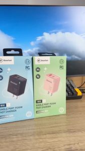 Củ sạc nhanh 30W 2 cổng Basefast Cốc sạc PD30W siêu bền có báo đèn dùng cho iP samsung oppo xiaomi
