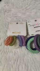 Scunci Spiral Hair Ties - Hair Accessories - 5 Count