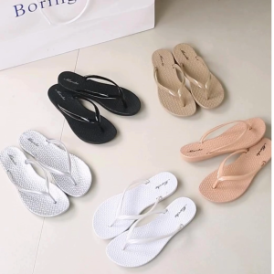 Z&R Store Breathable Summer Rubber T-Strap Flip-Flops Simple Slippers for Womens Footwear (standard +1 for wide feet)