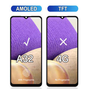 AMOLED / TFT For Samsung A32 4G LCD Display Touch Screen Replacement For Samsung A325 A325F A325M A325N LCD Touch Digitizer