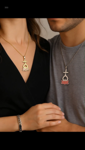 [HCM]Mặt dây chuyền phong thuỷ đẹp thiên tâm đạo dây chuyền phong thuỷ may mắn mạ vàng không gỉ - Người Đẹp Vì Lụa