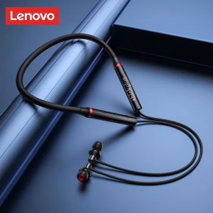 Lenovo | 100% Origial Lenovo HE05X Bluetooth Earphones Earphone Waterproof Earplugs HIFI Sound Magnetic Neckband Headset Sports Headphone