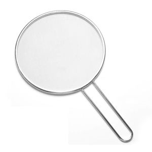 Cooking Frying Stainless Steel Anti Splatter Guard Oil Net Grease Splatter Screen Pan Mesh Guard Screen Splash Cover