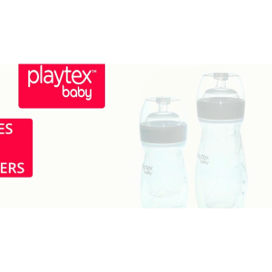 Playtex F. Bottle 4oz/8oz 1pc with Drop Ins Liners 5 Liners