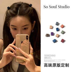 Mini Princess Hair Clip Female Frontal Hair Decoration Small Size Korean Style Lamar Odom Brand Fashion Accessory