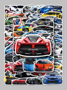 Cool Creative Car Stickers for Racing SUV Skateboard Laptop Mobile Phone Case Travel Bag Waterproof Decals Auto Decoration
