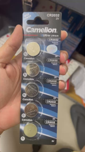 Pin Cmos CR2032 3V Camelion Smartkey Xe Máy Xe Oto Cân Điện Tử Máy Đo Huyết Áp Cân Điện Tử Đồ Chơi - Siêu Rẻ
