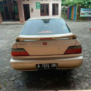 Spoiler sedan Soluna TRD plus lampu