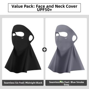 WANBAOLV | Sun Protective Neck and Face Mask Cooling Silk