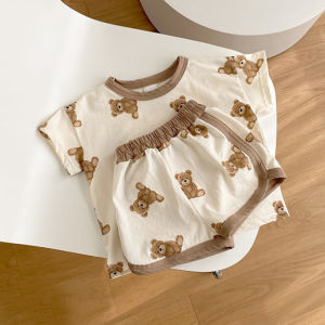 Light Kids Summer Clothes Set