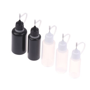 10/20PCS 10/15/20/30ml Empty Needle tube bottle Needle Tip Glue Bottle Liquid Dropper Container With Silicone Rings For Crafting