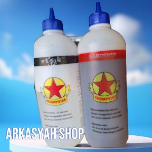 LEM BINTANG EPOXY HARDENER RESIN NB 1KG (LEM KAYU LEM 2 KOMPONEN LEM SUPER KUAT)