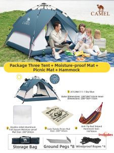 CAMEL | Classic Portable Automatic Thickened Tent