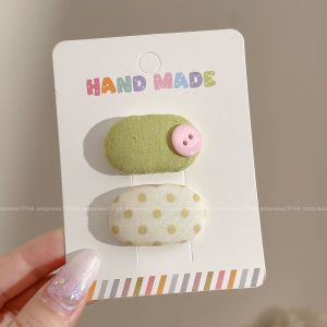 PINK EMPRESS | Colorful Children Oval Hair Clips