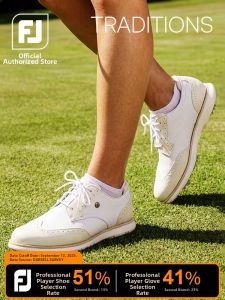 Footjoy(FootJoy) | Comfortable Lightweight Shockproof Waterproof Golf Shoes