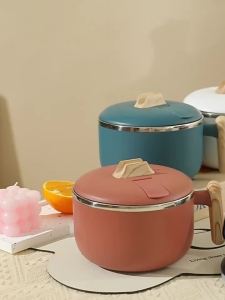 304 Stainless Steel Large Capacity Bowl with Lid