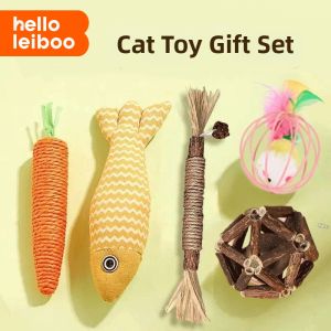 HELLOLEIBOO | Boredom Relief & Teeth Grinding Cat Toy