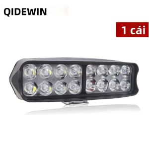 2PC 12V-80V Đèn LED Siêu Sáng E-Xe Đạp Đèn Trước Xe Máy Đèn Pha 8/12/16 LED Xe Ba Bánh Đèn Phụ Kiện Xe Đạp Đen