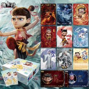DEDEWEI | Collectible Nezha Card Box with Official Authorization Naught Sea Adventure Character Aobing