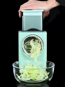 Home 3 in1 multifunctional drum cutterVegetable Slicer Multifunction Drum Type Hand-Rocked Vegetable