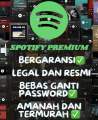 SPOTIFY PREMIUM 1 BULAN BERGARANSI ALL DEVICE. 