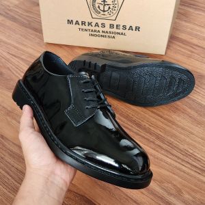 TERMURAH SEPATU PRIA PDH MENGKILAP DINAS TNI POLRI SECURITY SATPAM SATPOL PP SELETING POLISI TENTARA AD AU AL SECURITY PNS PEMDA BISA BAYAR DITEMPAT COD COWOK COWO LAKI LAKI