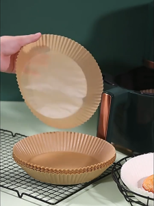 [จัดส่งจากกรุงเทพฯ]200pcs  Air Fryer กระดาษสแควร์กระดาษเบเกอรี่บาร์บีคิวแผ่นห้องครัวเตาอบ NonStick น้ํามัน Air Fryer กระดาษ Liners