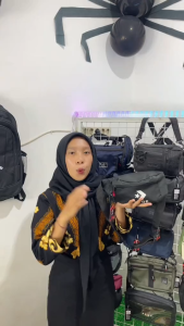 Tas Waistbag Distro Pria Bisa untuk Pinggang PEGE Aland Slempang Bahu Casual - PG 9006