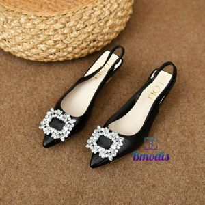 3571 Heels Wanita Fashion Sepatu Pesta Kerja Formal Kasual Bisa COD (With Box)