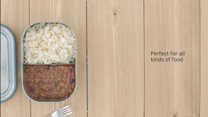 Black+Blum Stainless Steel Lunch Box (600m/1L)