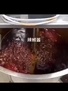 🔥🔥CHRIS 40L Electric Stir-frying Machine Bean Paste Chili Sauce Mixer Automatic Stuffing Machine