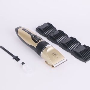 Alplume Professional Pet Cat Dog Hair Clipper USB Rechargeable Razor Trimmer Grooming Waterproof Low-noise Electrical Shaver