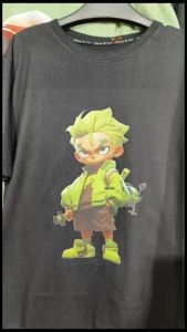 Kaos Pria 3 Dimensi Motif Animasi Robot Hijau Tshirt Oblong Katun 24s H0128 By Hans & co