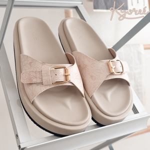 Kyoree Mila Sandal Wanita Platform - Sandal Printing