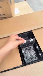 บล็อกฝัง CT Electric หูเหล็ก บล็อกฝังผนัง บล็อกพักสายไฟ 4x4 2x4 สีส้ม สีดำ พร้อมส่ง ออกใบภาษีได้