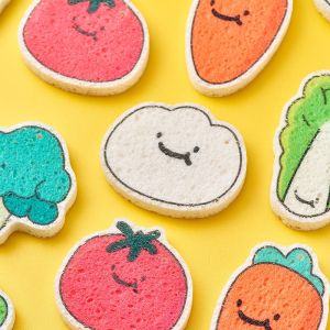 [Malang Honey] JAMMUK ฟองน้ำขัดเซลลูโลส พิเศษสําหรับเครื่องล้างจานสําหรับเด็ก (ฟองน้ําอัด)