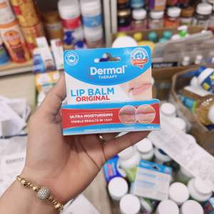 [ Đủ Bill Store + Air] SON DƯỠNG MÔI DERMAL THERAPY LIP BALM CỦA ÚC - GIẢM KHÔ MÔI THÂM MÔI  MÔI NỨT NẺ NẶNG.