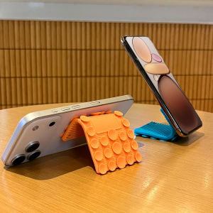 Curl Multifunctional Suction Cup Desktop Phone Stand for iPhone 17 16 15 14 13 Pro Max Plus Tablet Pad Holder Foldable Bracket