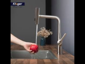 Vòi rửa chén bát cao cấp Rain Series KLF0018S kéo rút đa chế độ phun dạng mưa xoay 360 độ