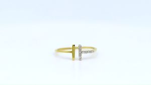 Happy Jewelry แหวนเพชรของแท้ ทองแท้ 9k 37.5% ขายได้ จำนำได้ แหวนเพชรกูสิ 318