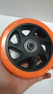 Bánh xe rời PU lõi nhựaBánh xe rời phi 125mm - Pareo