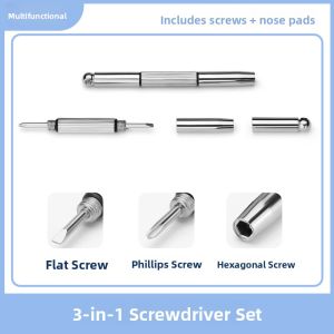 COLORE.IN | Compact Multi-Function Universal Screwdriver Set for Eyewear Repair