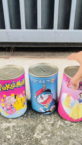 Celengan Karakter / Mainnan Edukasi Anak-anak / Souvenir Ulang Tahun Anak Celengan Gambar.