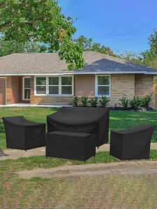 Outdoor Waterproof Dust Cover for Equipment Machines Tables Chairs Freezer Sunshade Cloth American Country Style Universal