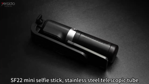 Yesido SF22 Mini Selfie Stick Tripod | Bluetooth 5.2 Remote | 74cm Extendable | Travel Vlogging Stand