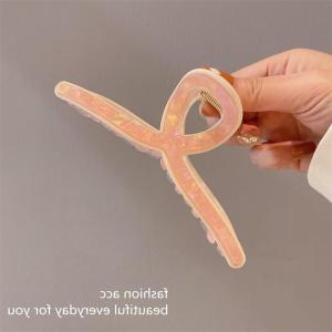 กิ๊บติดผมอะซิเตทสไตล์ฝรั่งเศสขนาดใหญ่สำหรับผู้หญิง กิ๊บติดผมสไตล์เกาหลีเทรนด์ใหม่ ประดับผมแบบมนุษย์ปลา ชุดเครื่องประดับผม