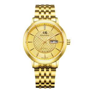 Shanghai | Limited Edition 24K Gold Automatic Mens Watch